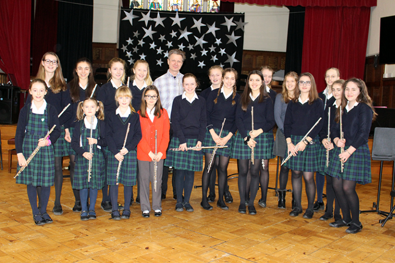 Masterclass with the ‘rock star’ of the flute world! The Maynard School