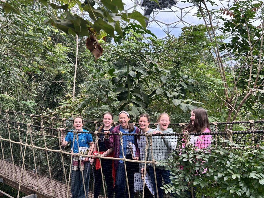 Learning about plant adaptations at the Eden Project