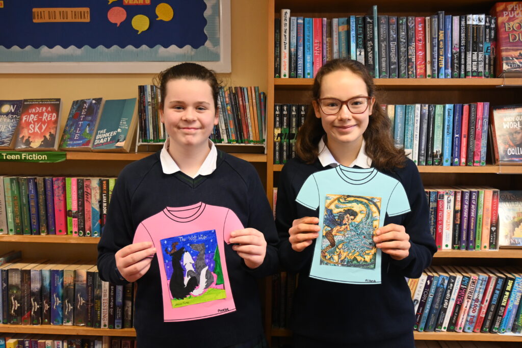 World Book Day design a t-shirt competition – county winner!