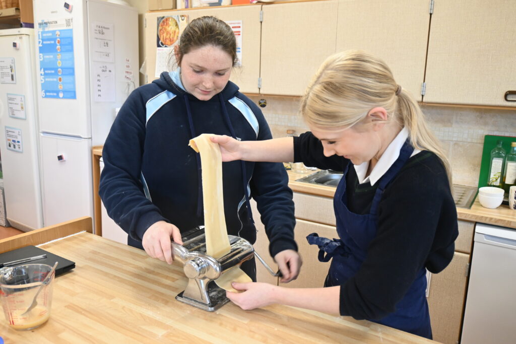 Making perfect pasta in Food & Nutrition