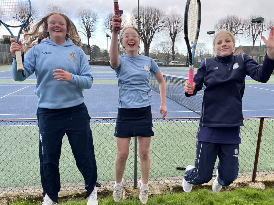Tennis with Exeter College