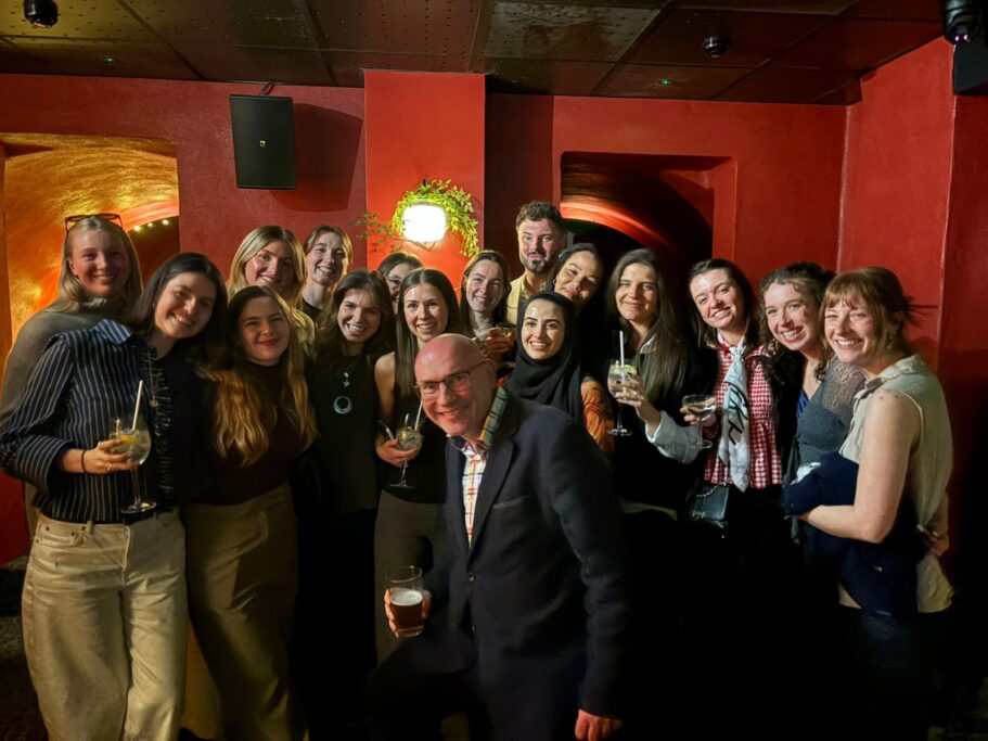 Recent Maynard leavers reunite in London