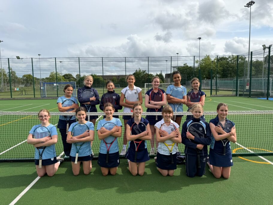 ‘Mass tennis’ at Exeter School